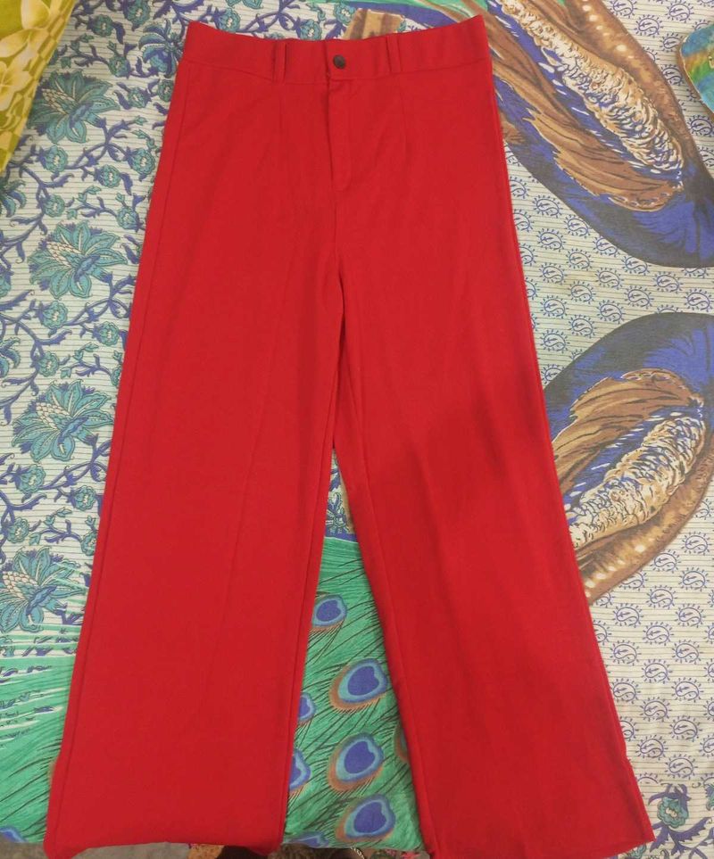 brand New Red Beautiful Trouser
