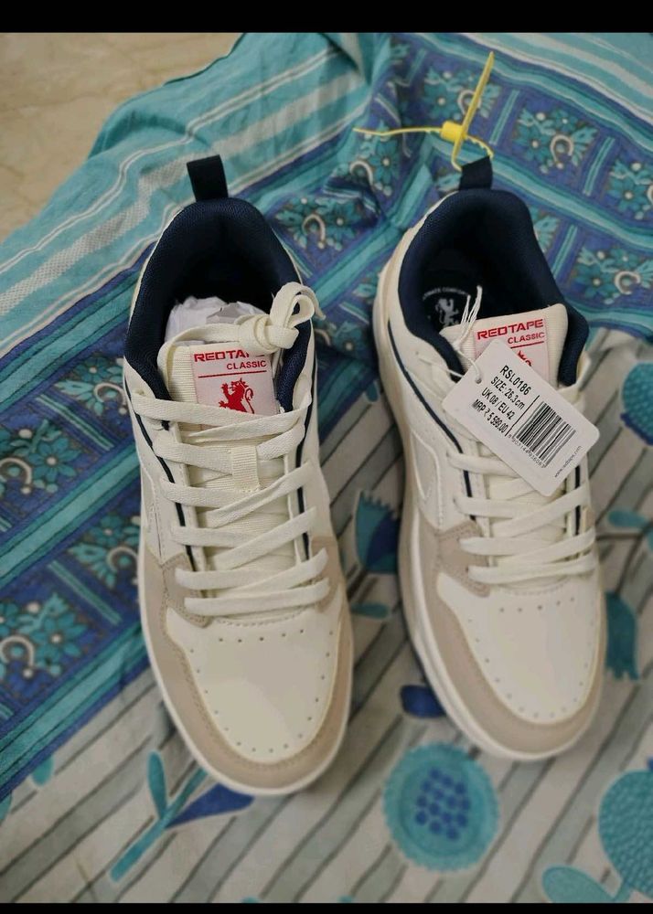 Red Tape Classic Beige Sneakers