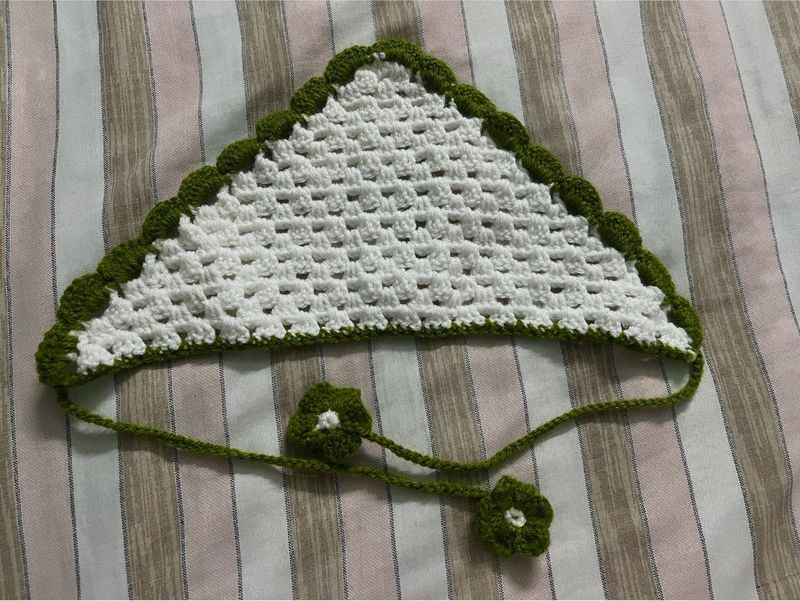 Handmade crochet scarf