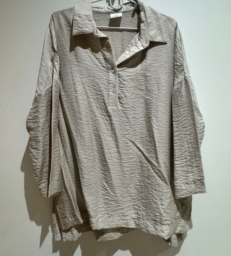 Rareism - Textured Shirt (Co-ord set)