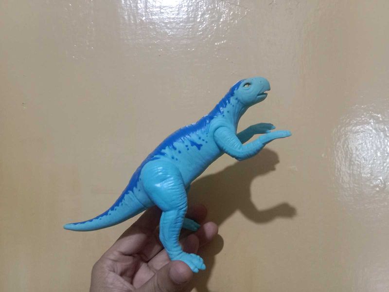 Blue Dinosaur Action Figure Toy