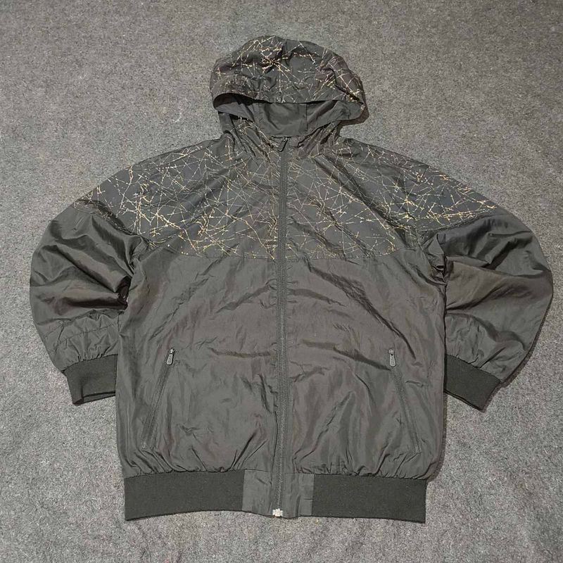 Men's Black Hooded Jacket