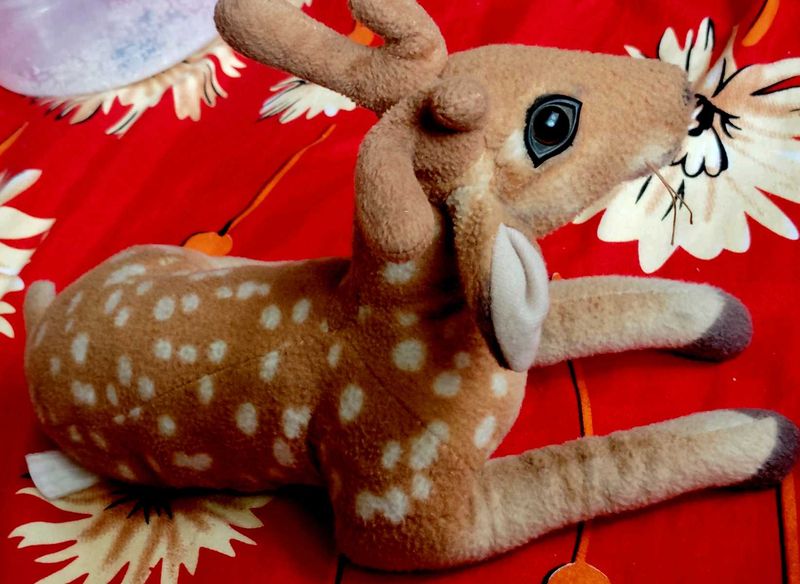 Cute Spotted Deer Plush Toy