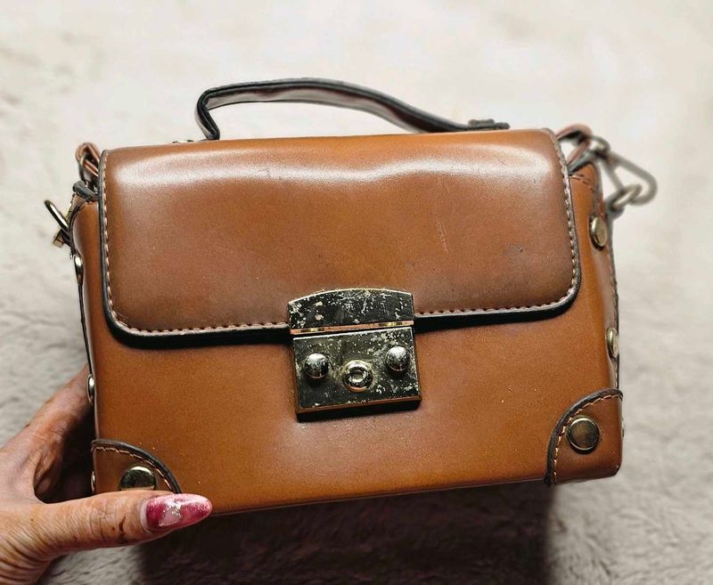 Chic Brown Handbag