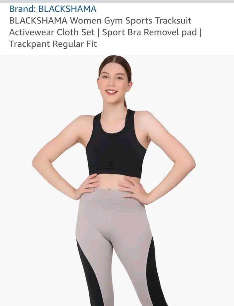 UNUSED WITH TAG GYMWEAR SET FOR WOMEN