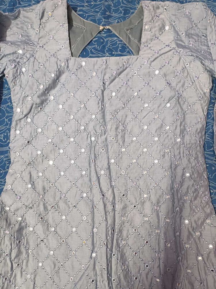 Its A Sharara With Kurti.
