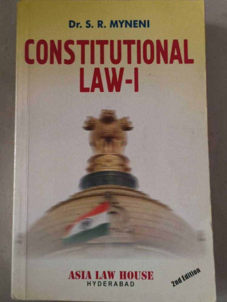 Constitutional Law-I, 2nd Edition