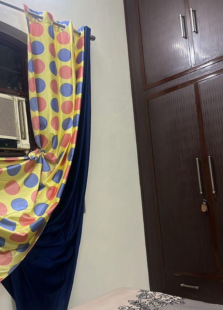 Yellow Polka Dot Curtains