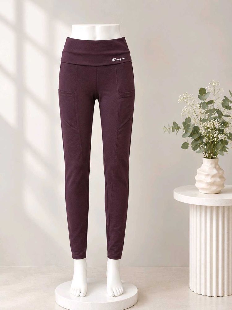Champion Leggings - Deep Plum
