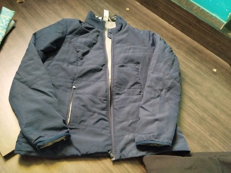Quilted Blue Jacket