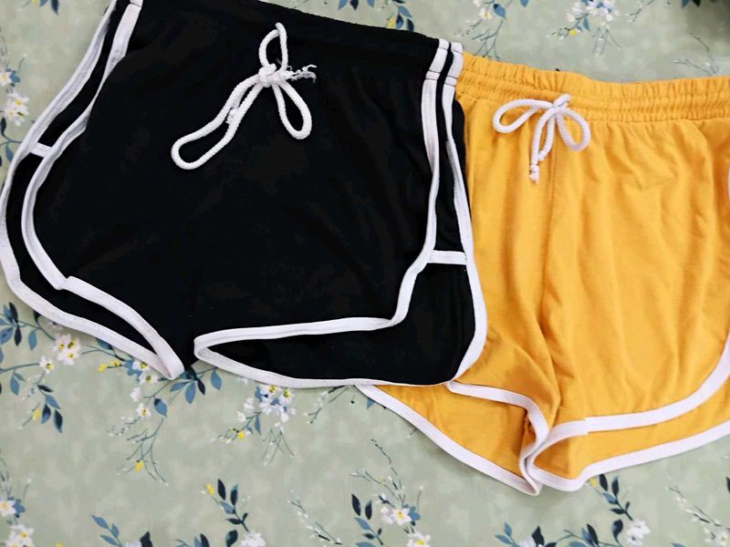 Comfortable Athletic Shorts (2 Pairs)