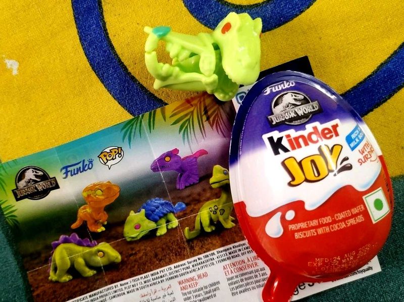 Jurassic World Kinder Joy Dinosaur Toy