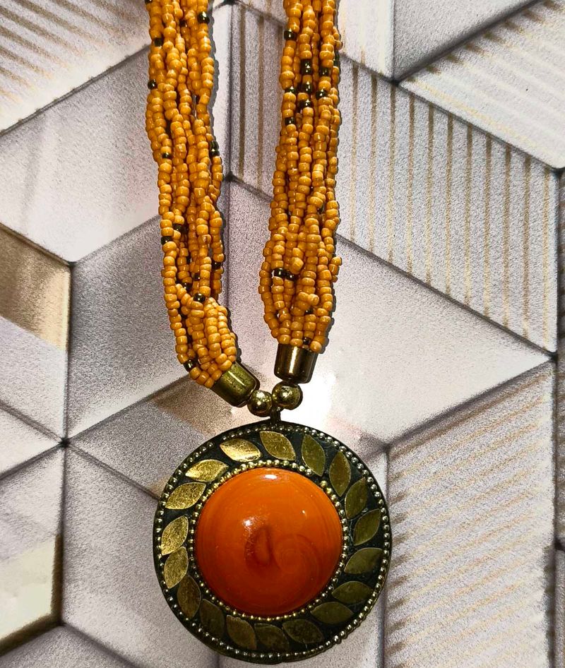 Only 1 Left😳, Sale Live🔥 Premium Beaded Necklace