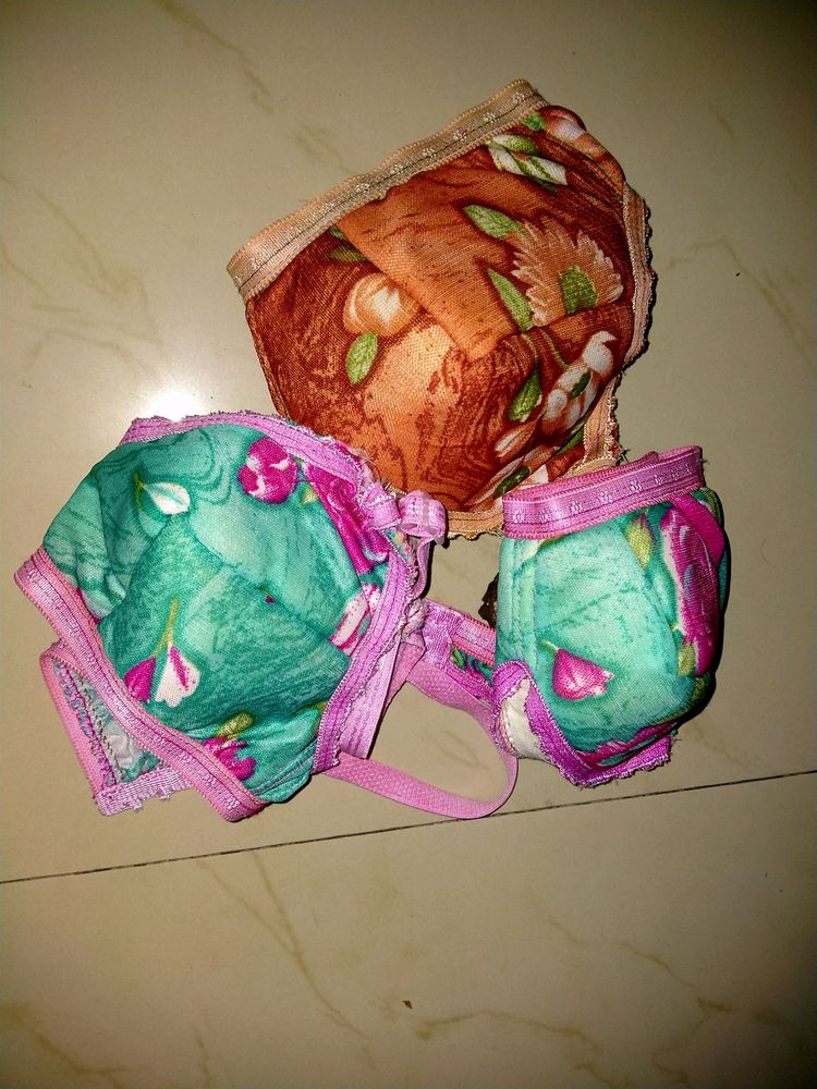 New Bra Without Tag  Combo Of 3