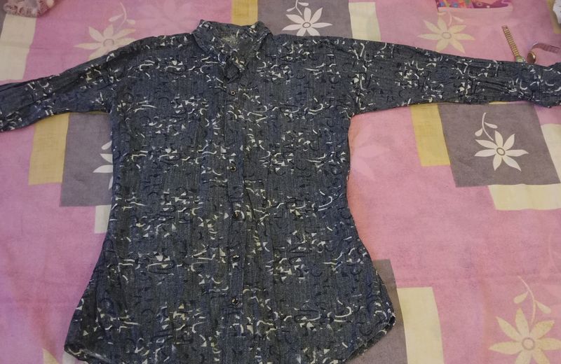 Grey Printed shirt ✨