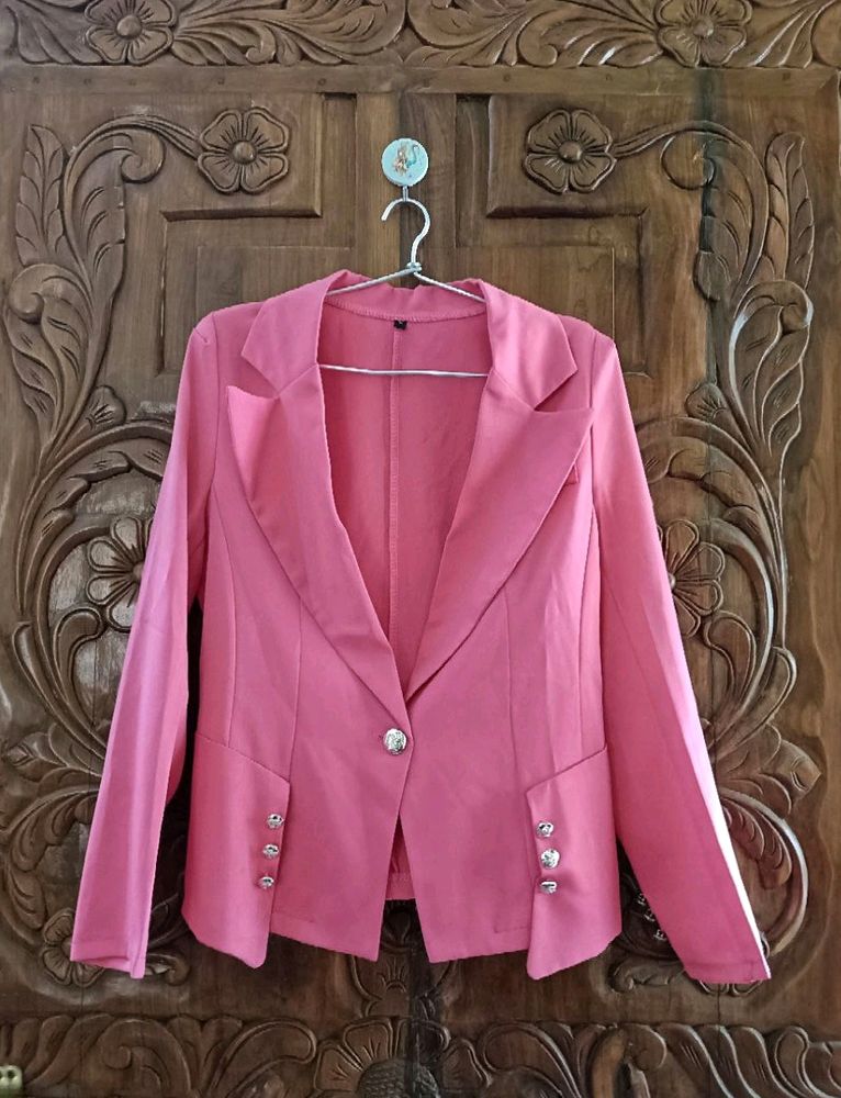 Pink Blazer
