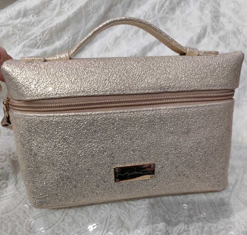 MAC Glitter Cosmetic Bag