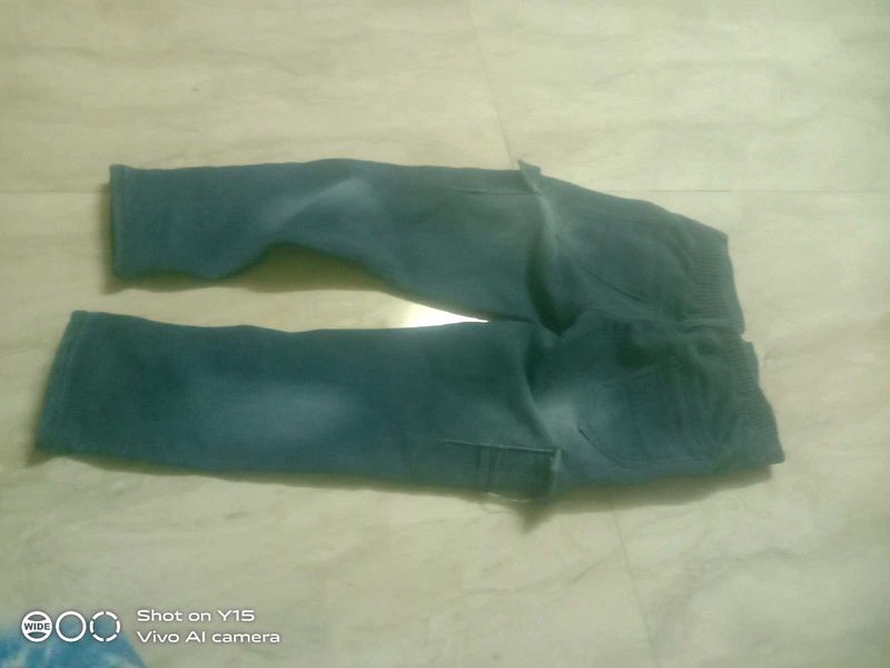 Classic Blue cargo Jeans