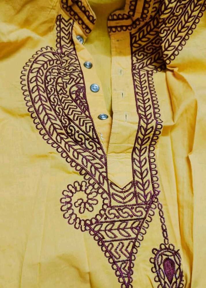 3 Embroidered Kurtas for boys or men
