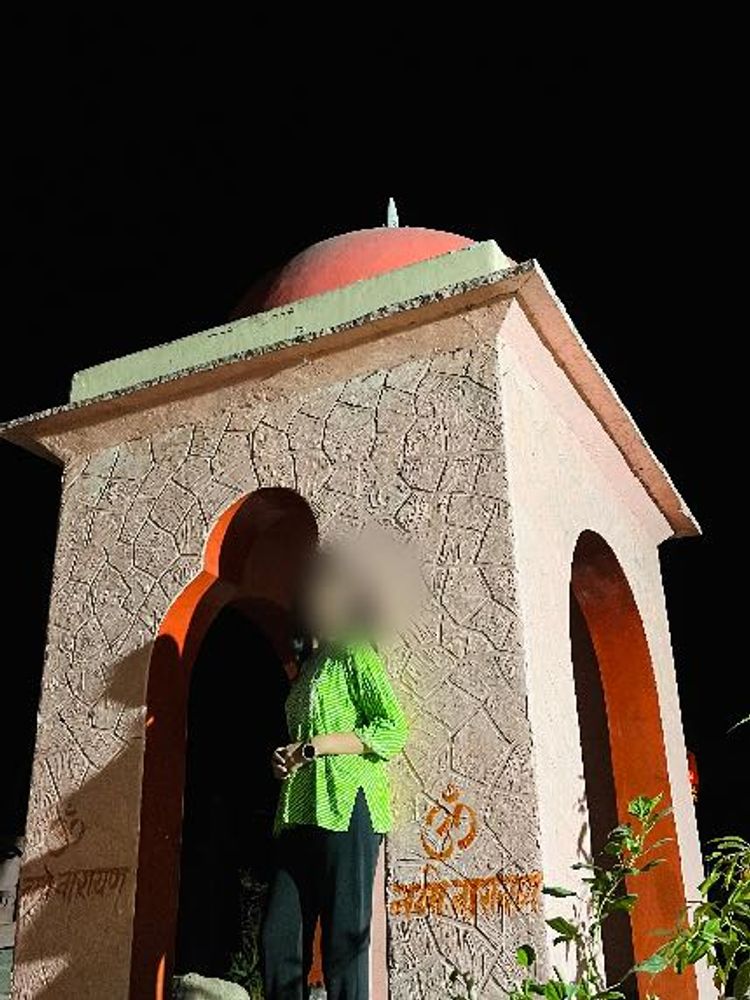 Green Striped Kurti