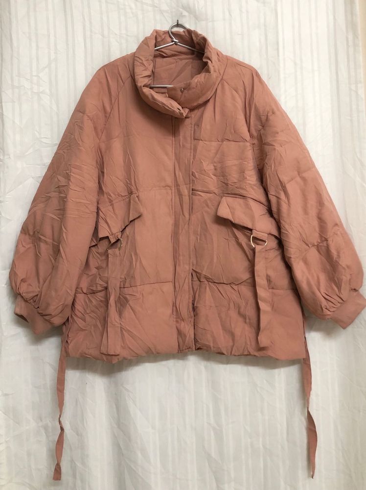 Peach Pink Stylish Jacket