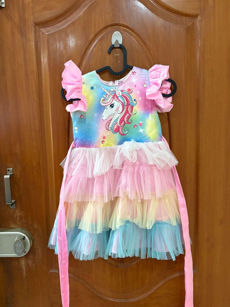 Magical Unicorn Tulle Dress