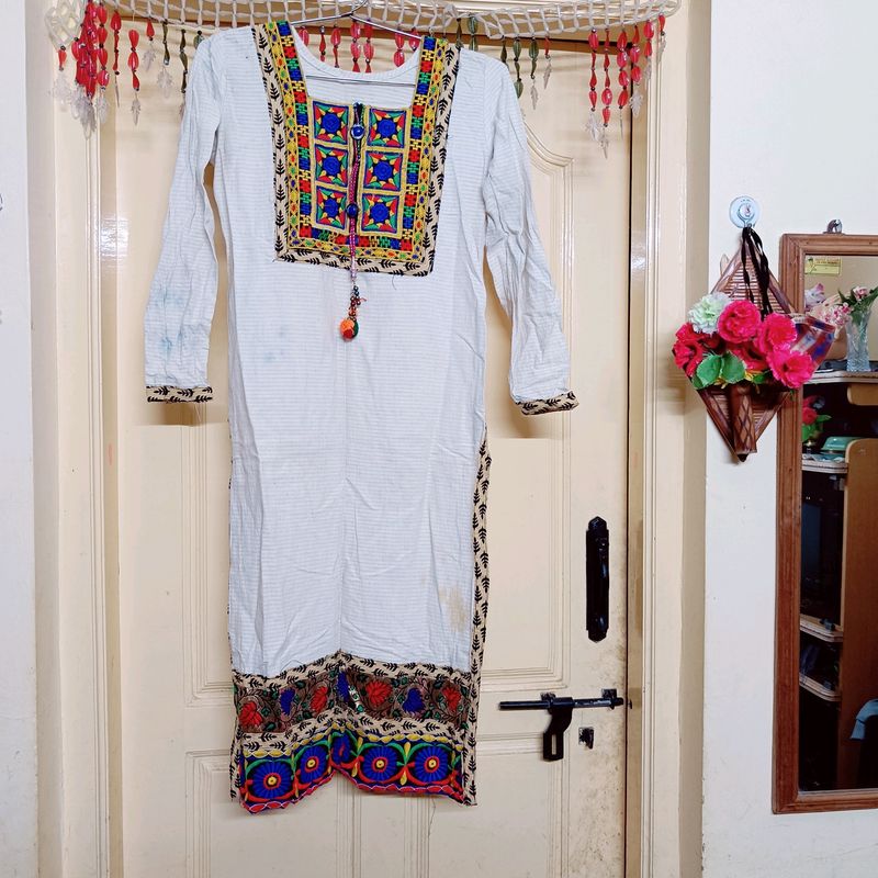 Embroidery Designed Kurta