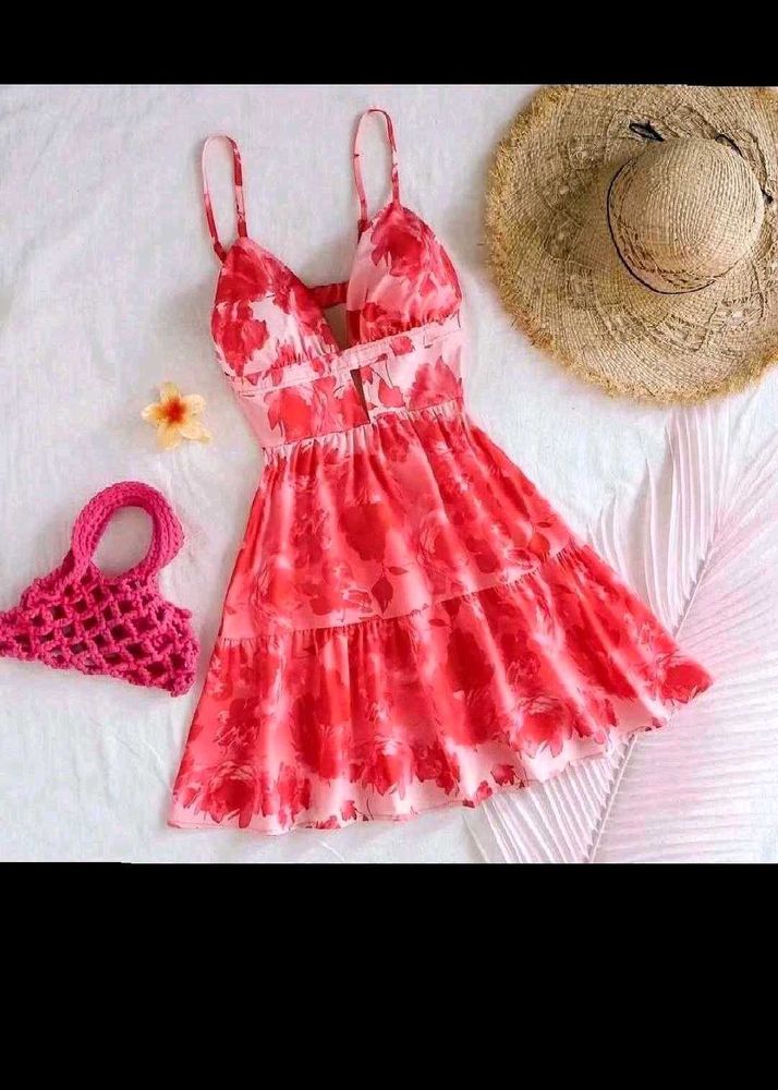 Women's Floral Print Summer Dress