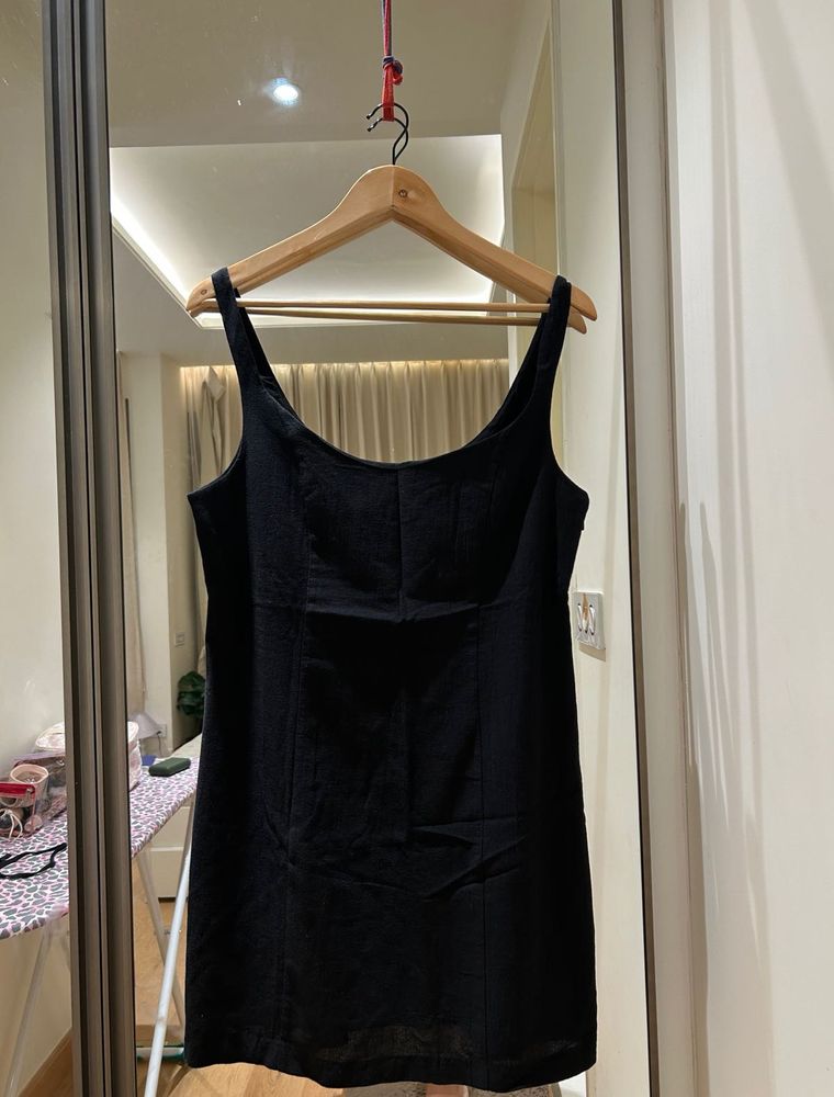 H&amp;M Classic Black Mini Dress