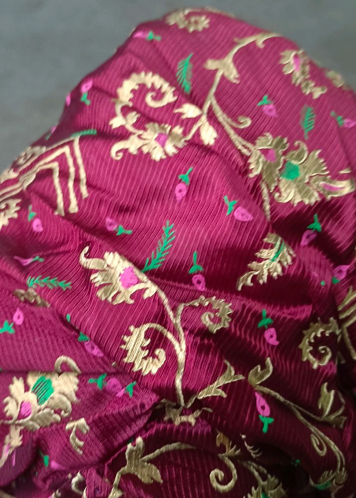 BANARSI RUBBER PRINT SAREE