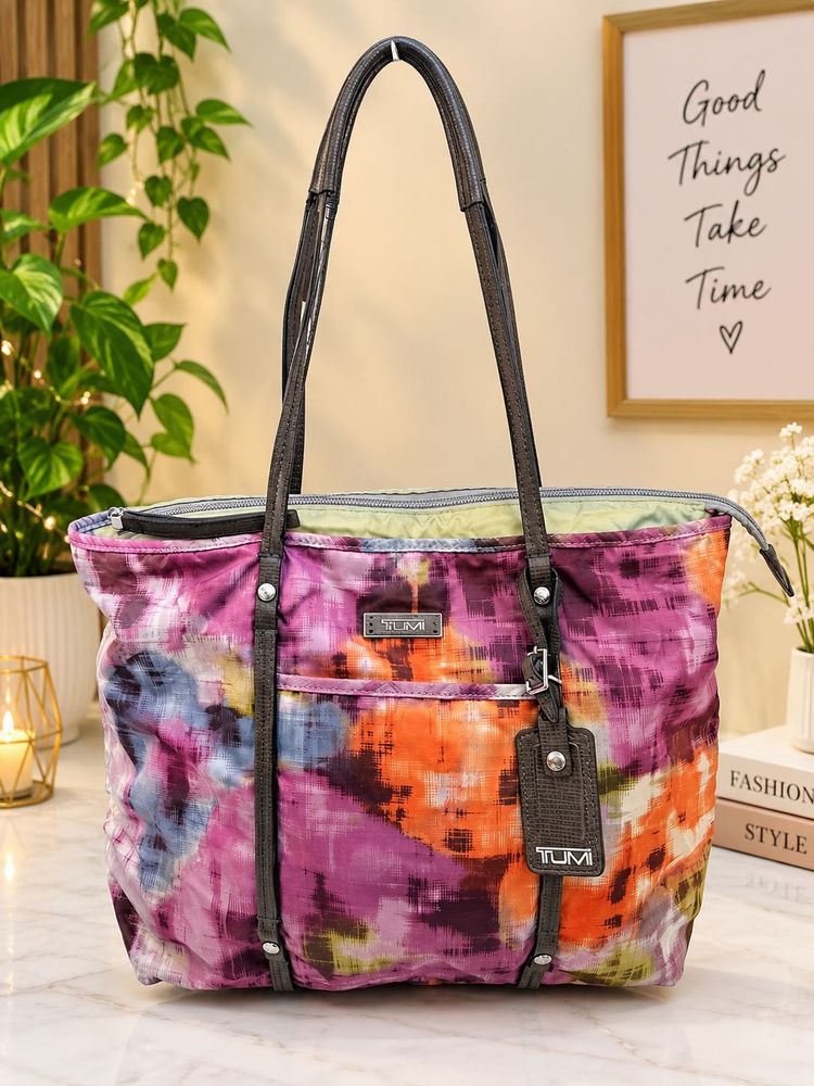 Tumi Colorful Tote Bag