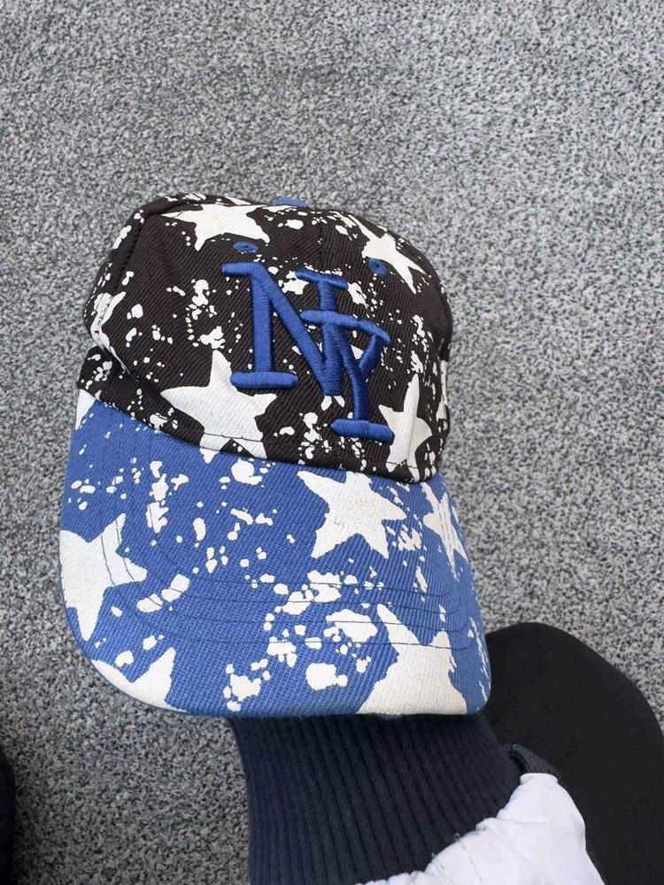 NY Star Print Baseball Cap