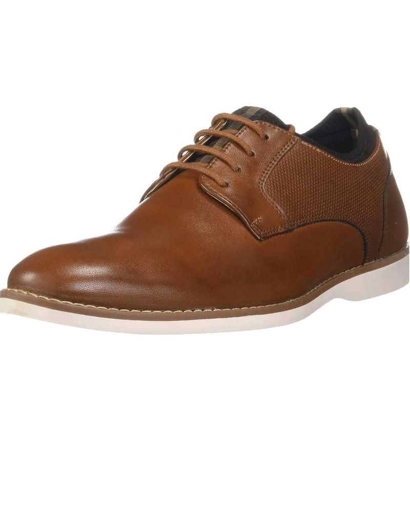Men's Tan Bata Lace up Sneakers
