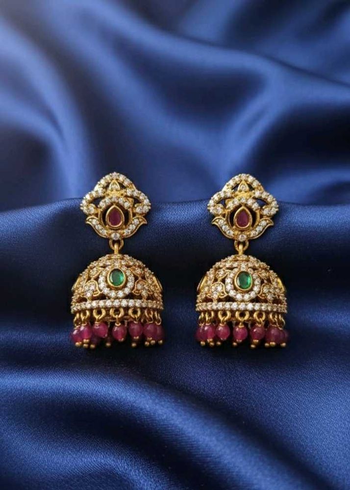 Stunning Indian Jhumka Earrings