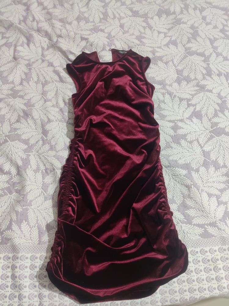 Elegant Velvet Dress