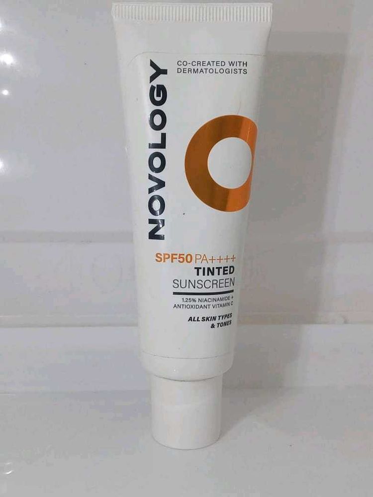 Novology Tinted Sunscreen SPF50