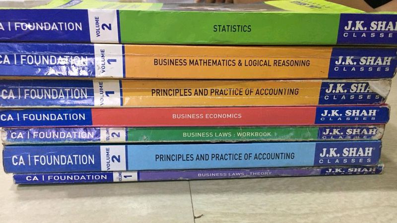 CA Foundation Books From JKShah Classes 📗📘