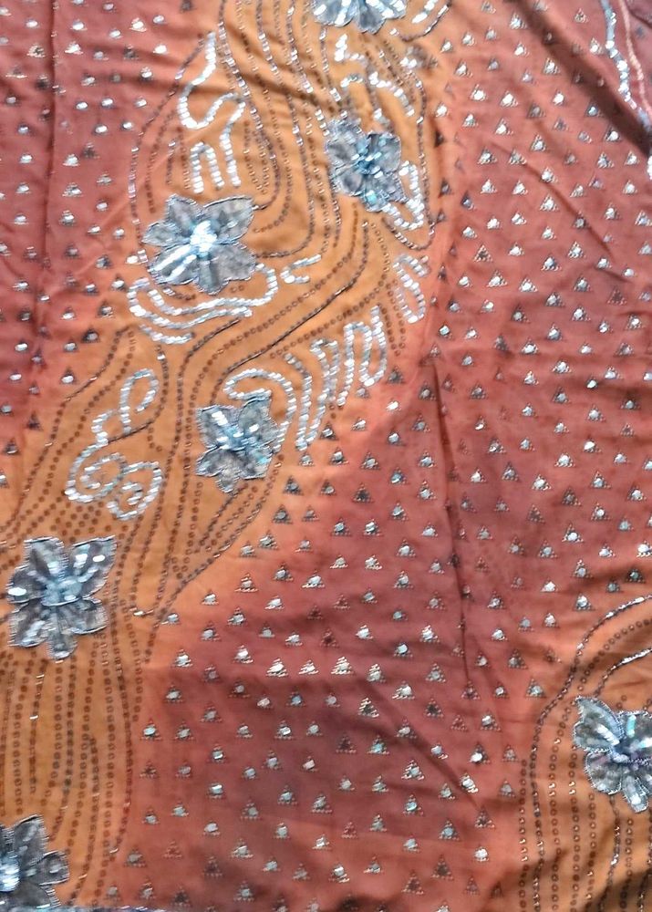 Embellished Ombre saree