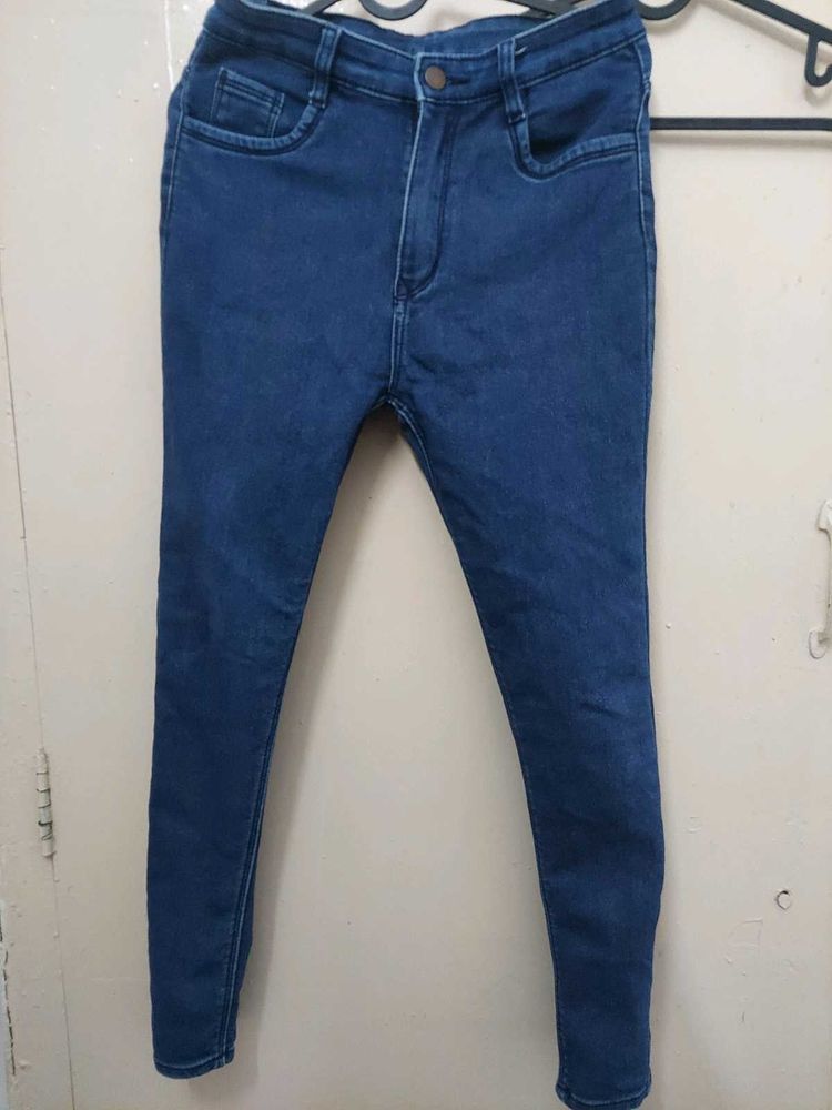 Classic Blue Skinny Jeans