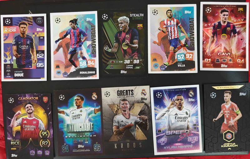 10 Limited Edition Premium Cards