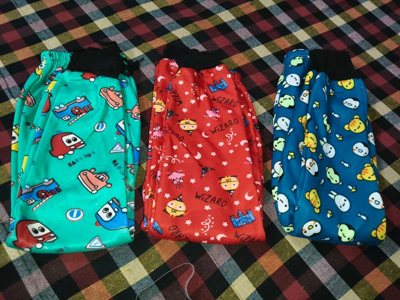 warm Cartoon Print pyjamas (pack of 6)