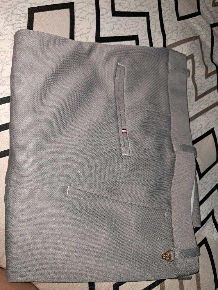 Men's Grey Formal Pants