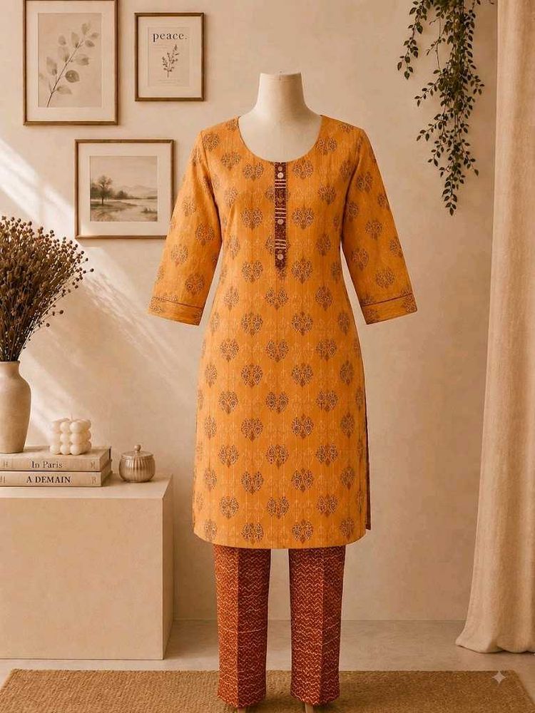Elegant Kurta Set with Pants