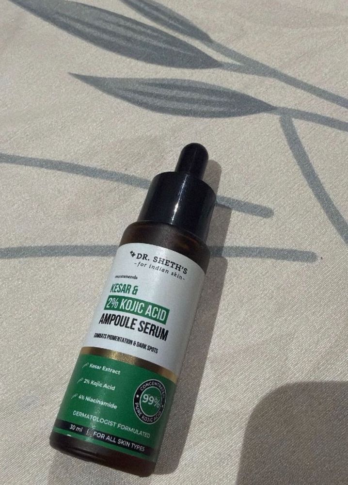 Dr. Sheth's Kesar &amp; Kojic Acid Serum