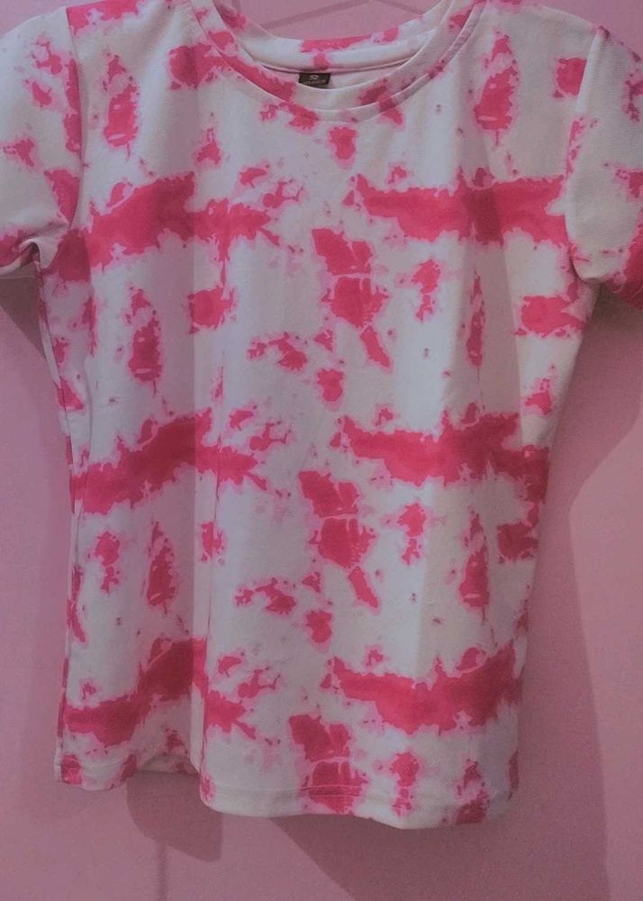 Pink Tie-Dye T-Shirt