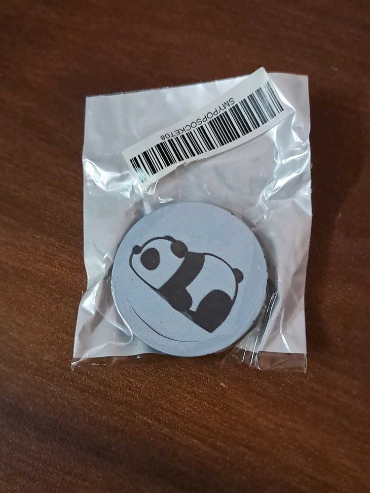 Cute Panda Phone Grip