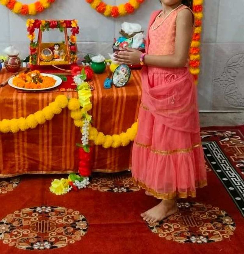 Girls' Ethnic Dress Set
