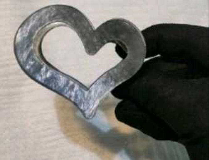 Heart Hair Claw Clip