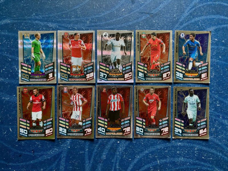 Topps Match Attax 2012/13 Card Lot