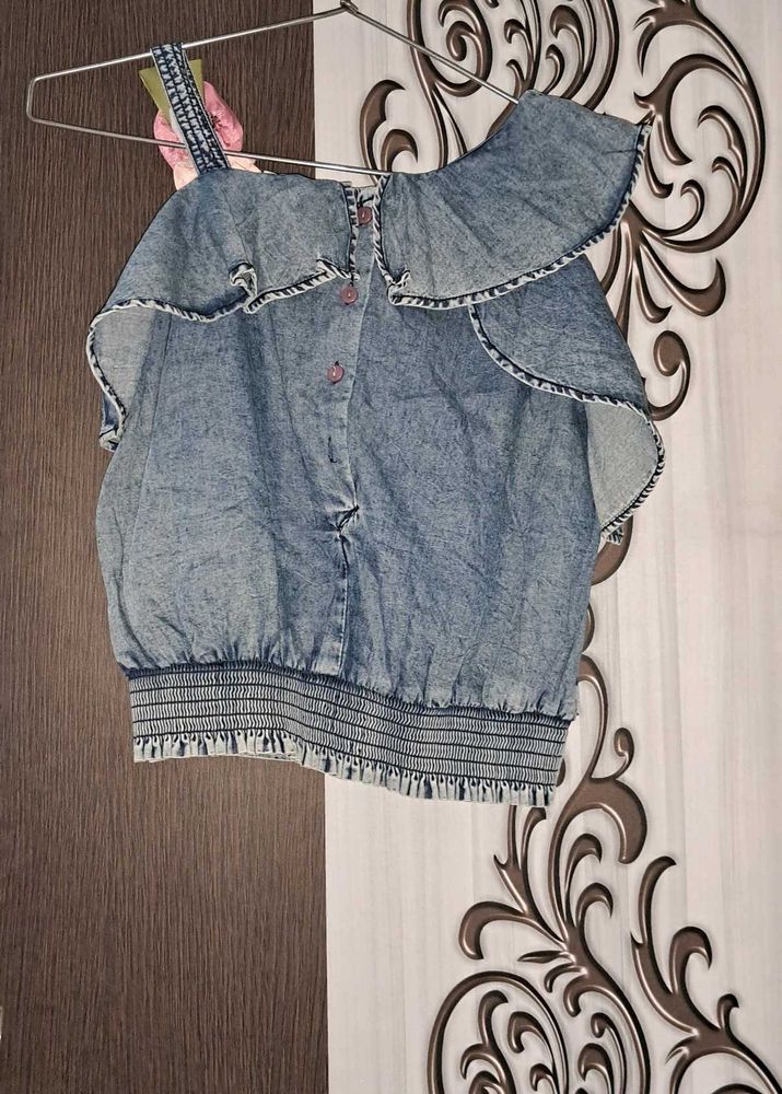 Girls Crop Top